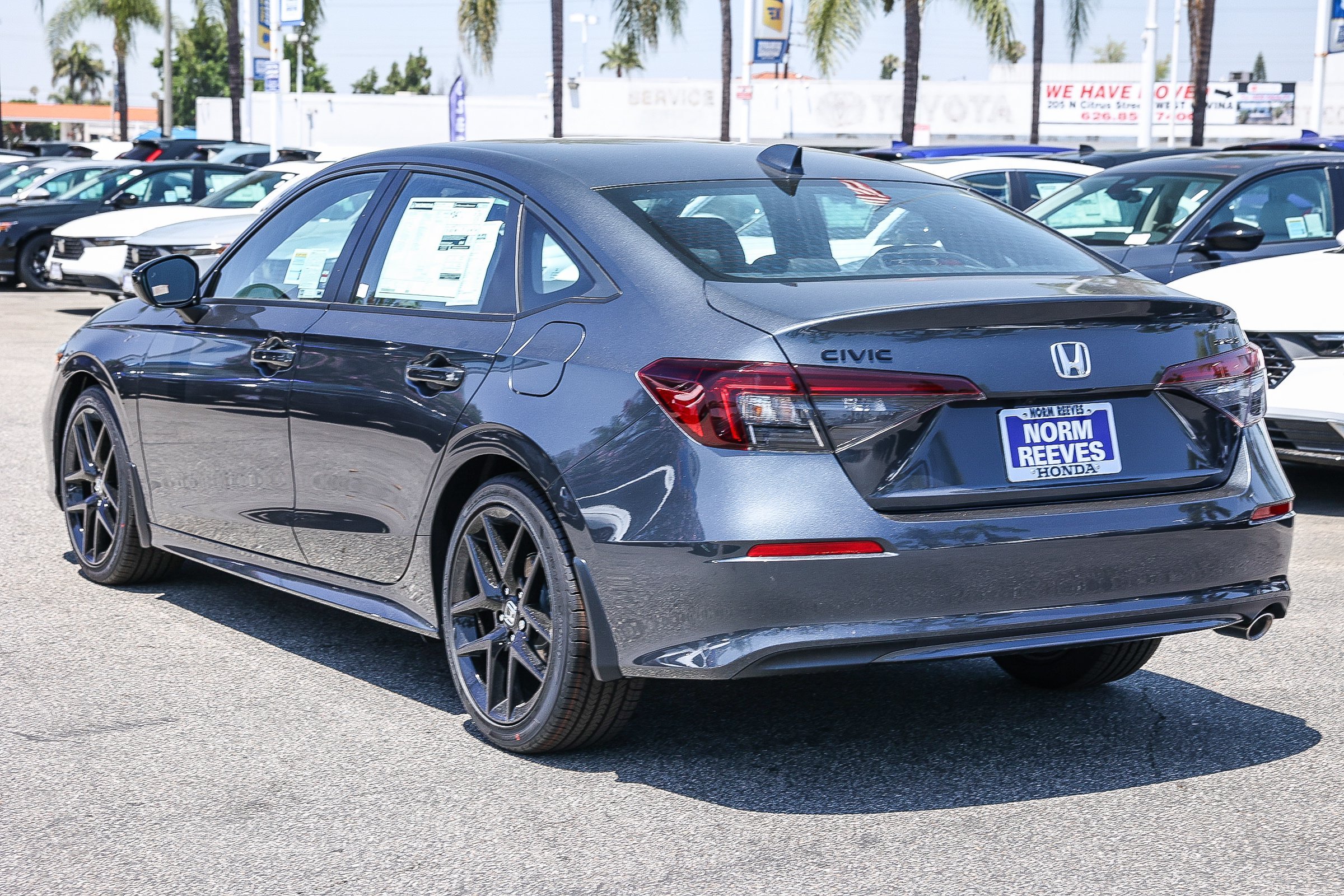 New 2026 Meteorite Gray Metallic Honda Sport CVT image 4