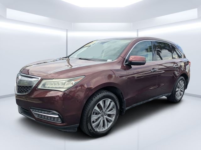 Used 2014 Red Acura 3.5L Technology Package image 7