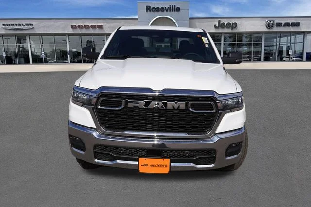 New 2026 Bright White Clear-Coat Exterior Paint RAM Big Horn image 8