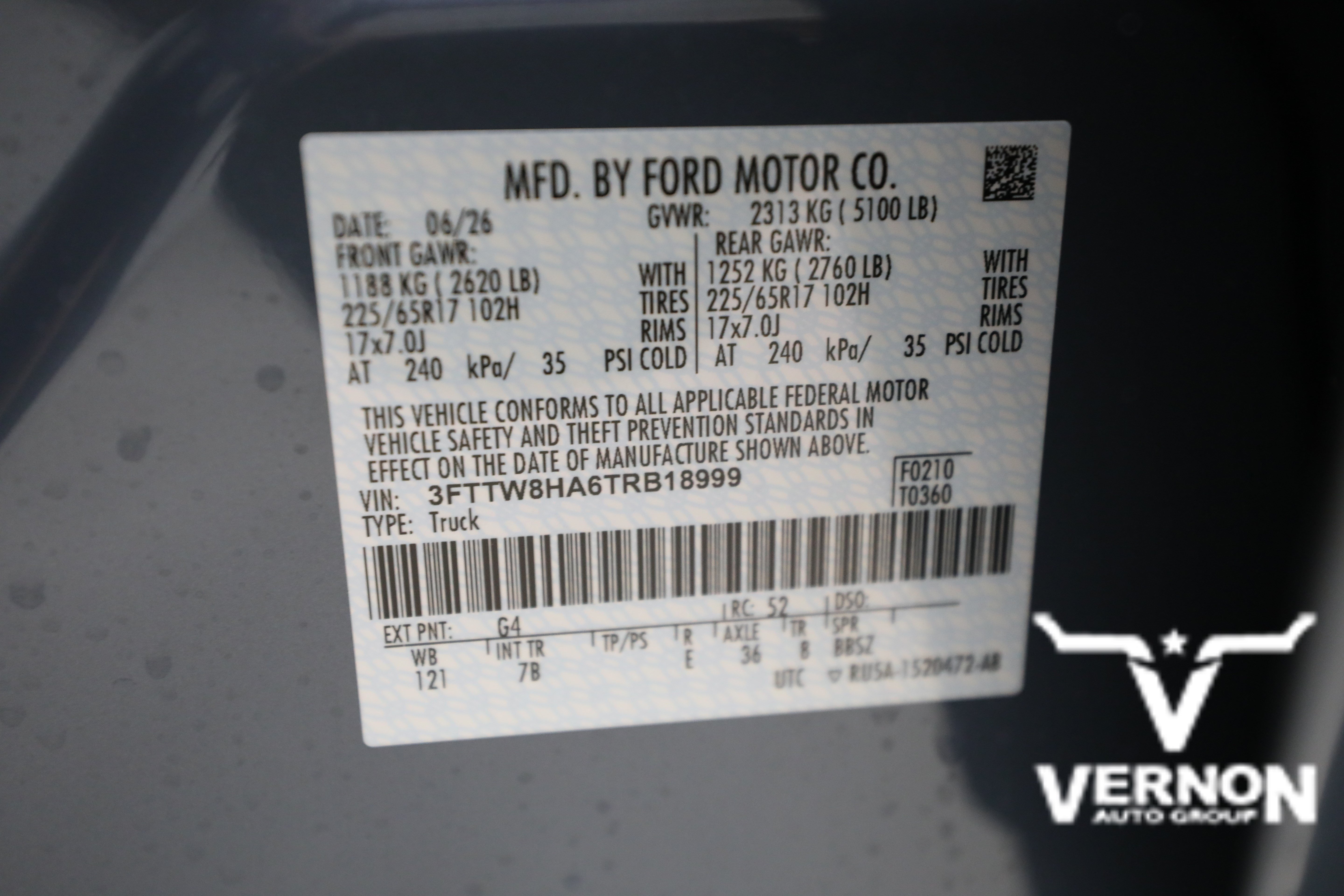 New 2026 Azure Gray Metallic Tri-Coat Ford  image 36