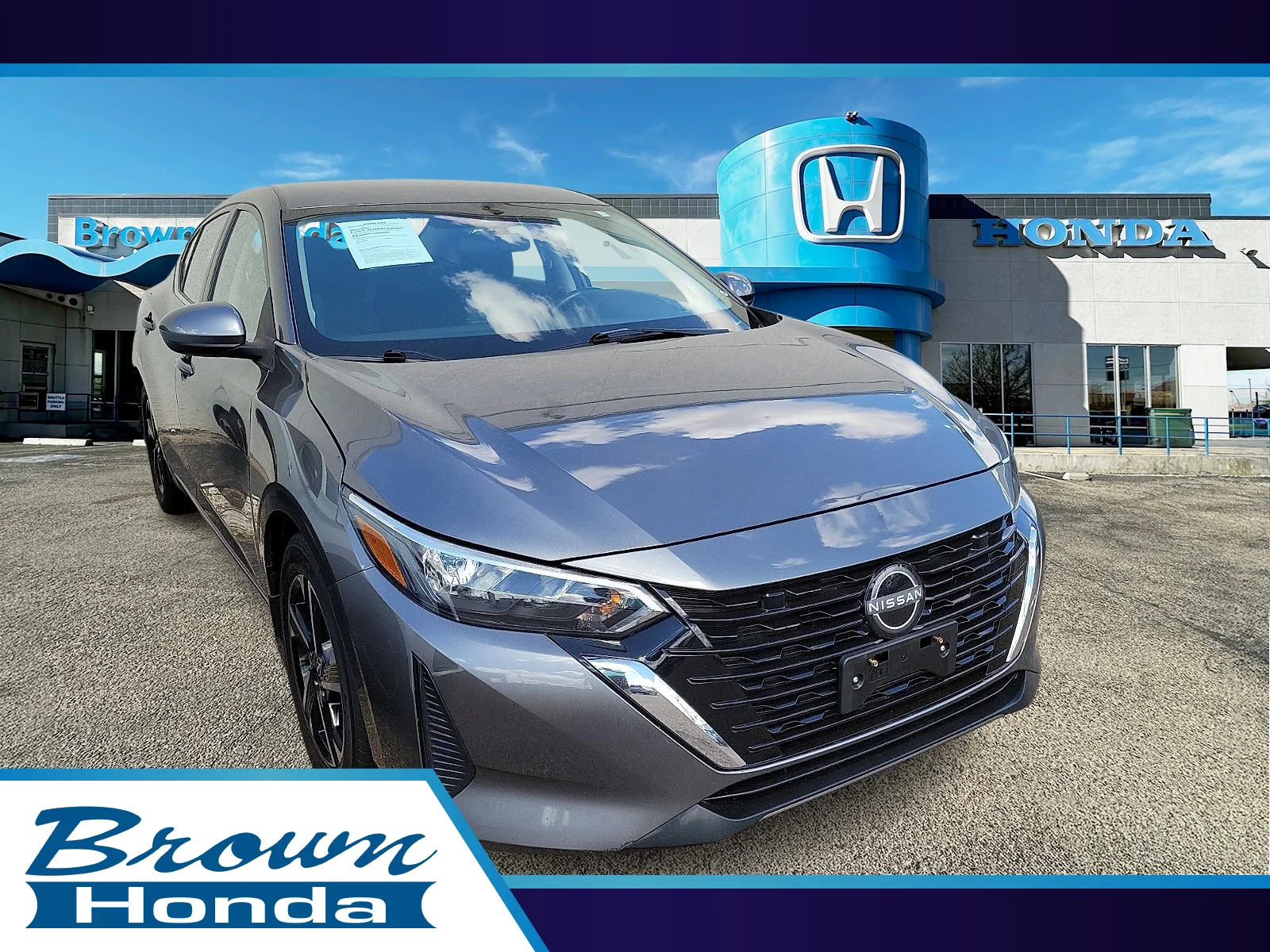 Certified Used 2025 Gun Metallic Nissan SV image 1