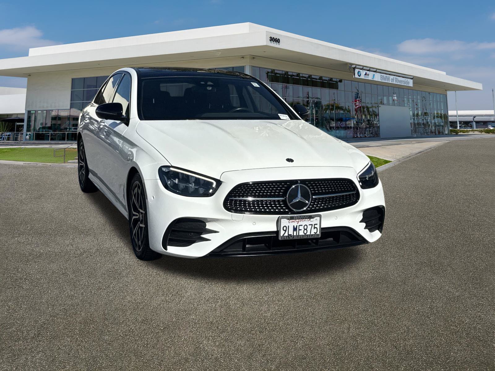 Used 2021 White Mercedes-Benz E 350 image 2
