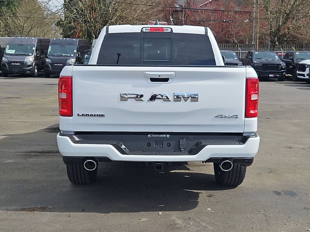 New 2026 Bright White Clear-Coat Exterior Paint RAM Laramie image 6
