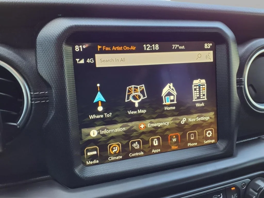 Used 2022 Black Jeep Unlimited Sahara image 6
