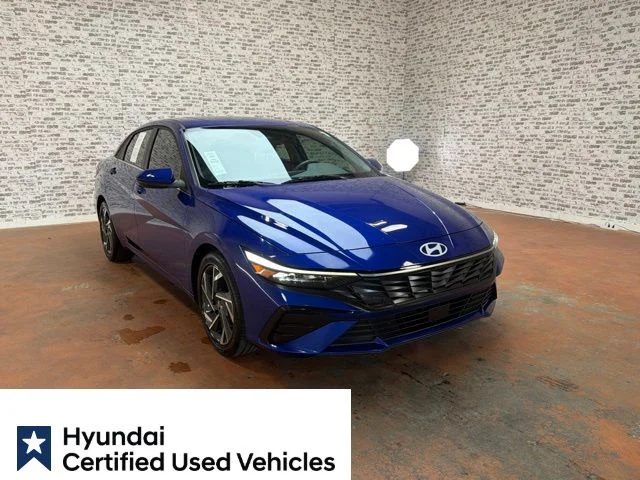 Certified Used 2025 Intense Blue Hyundai SEL Convenience image 1
