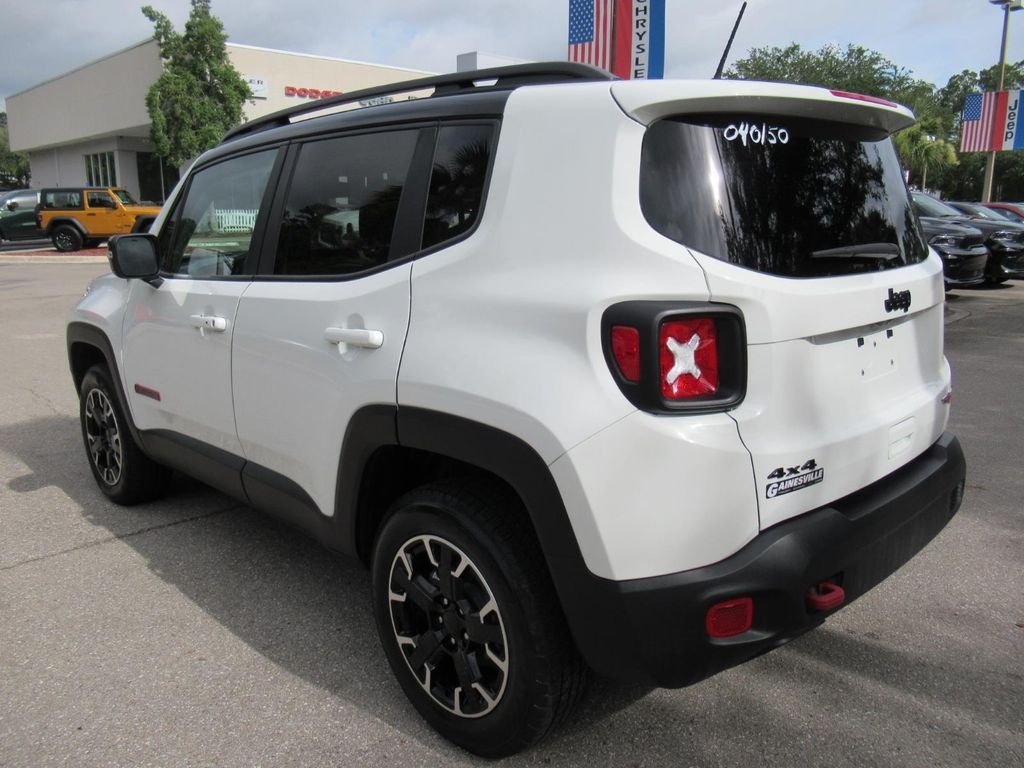 Certified Used 2023 White Jeep Trailhawk image 5