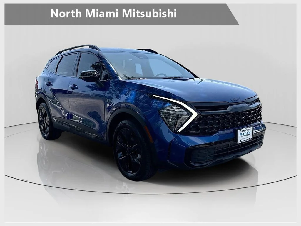 Used 2025 Blue Kia X-Line image 1