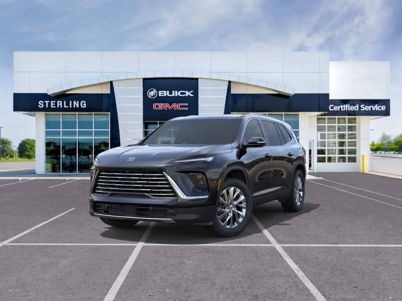 New 2026 Ebony Twilight Metallic Buick Preferred image 8