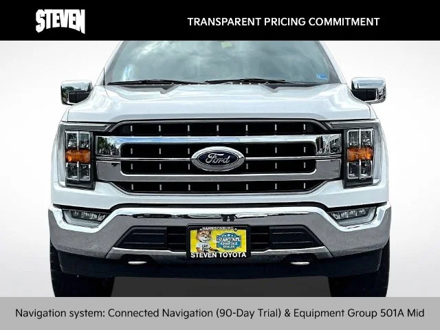 Used 2021 White Ford Lariat image 2
