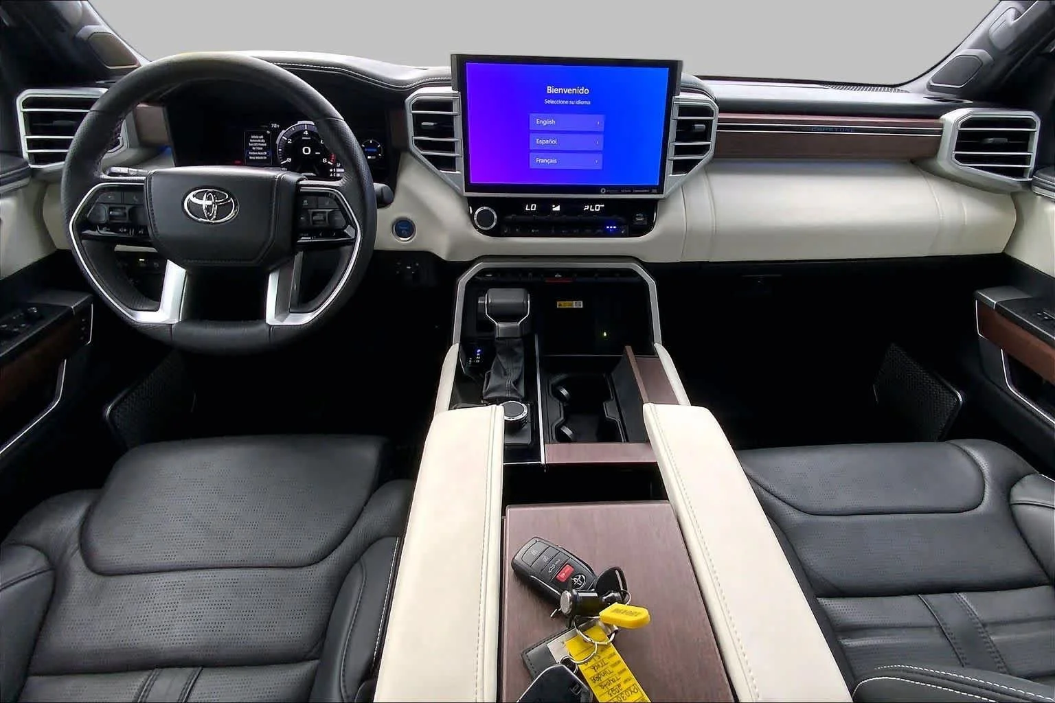 Used 2023 Celestial Silver Metallic Toyota Capstone Hybrid image 2