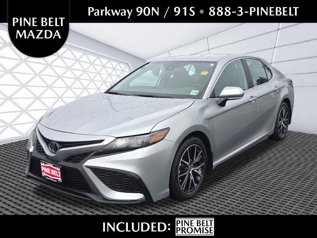 Certified Used 2024 Silver Toyota SE image 1