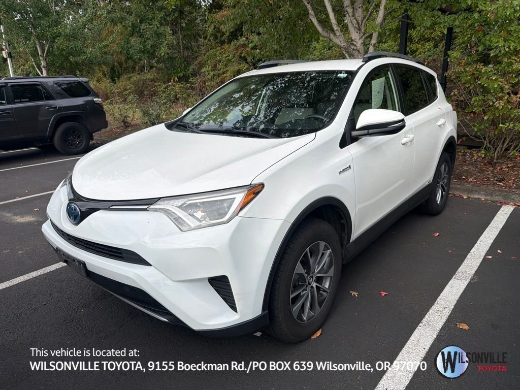 Used 2018 White Toyota LE image 1