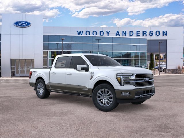 New 2026 Star White Metallic Tri-Coat Ford King Ranch image 7