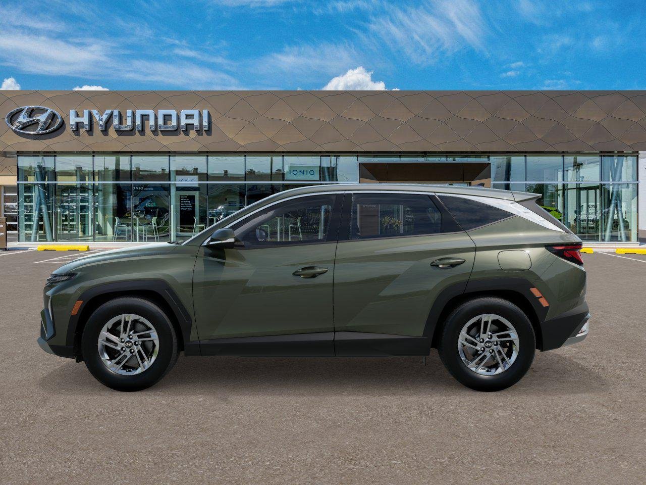 New 2026 Green Hyundai SE AWD image 3
