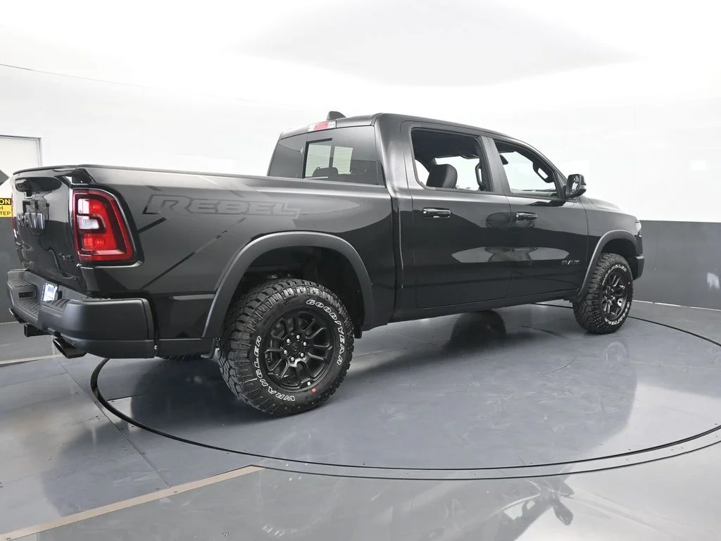 Used 2026 Diamond Black Crystal Pearlcoat Ram Rebel image 6