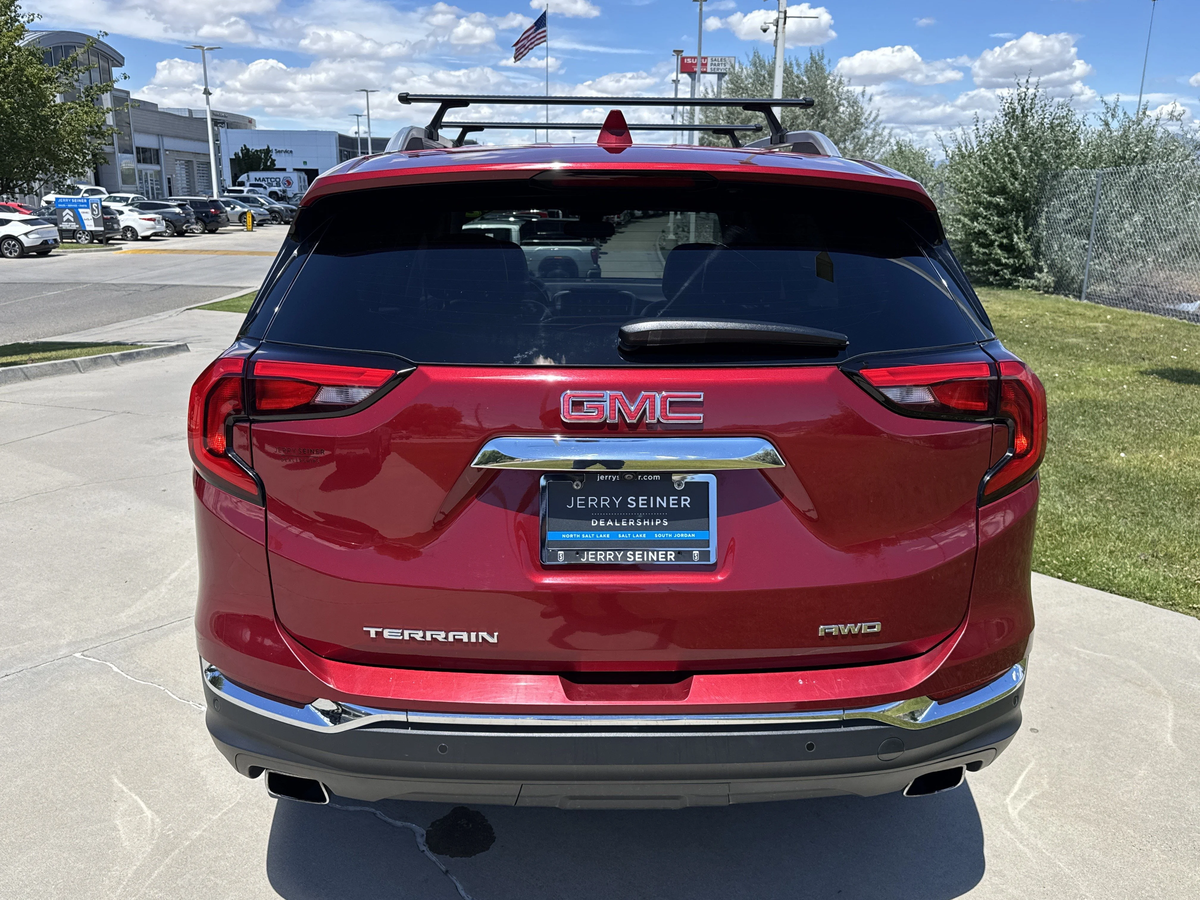 Used 2020 Red Quartz Tintcoat GMC SLT image 5