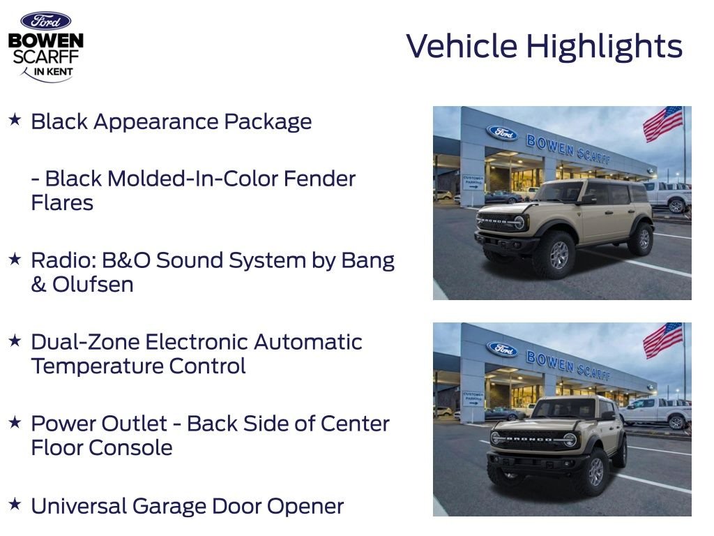 New 2025 Desert Sand Ford Badlands image 17