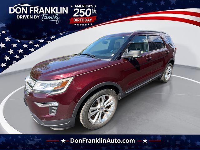 Used 2019 Red Ford XLT image 1