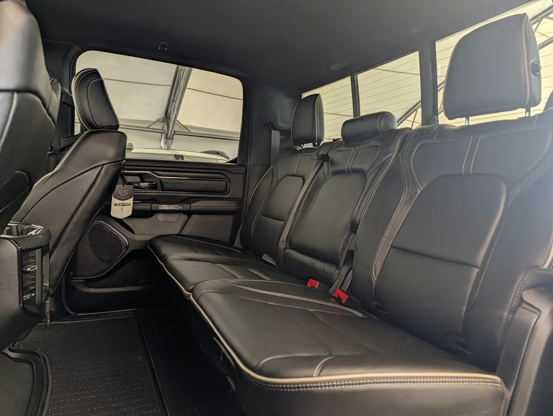 Used 2023 Black RAM Limited - - 4x4 - Pano Sunroof - 14.4 Uconnect NAV - 360 Camera & More! image 28