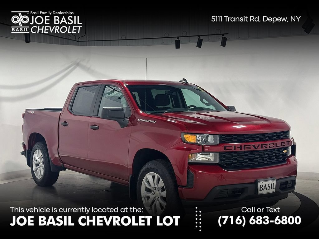 Used 2019 CAJUN RED TINTCOAT Chevrolet Custom image 1