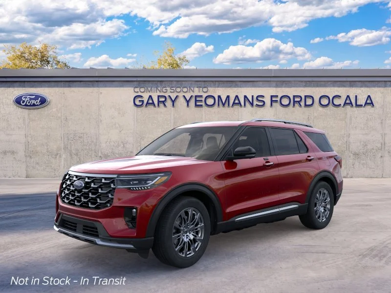 New 2026 Rapid Red Metallic Tinted Clearcoat Ford Platinum™ image 1