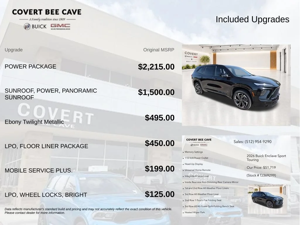 New 2026 Buick Enclave Sport Touring, photo 6