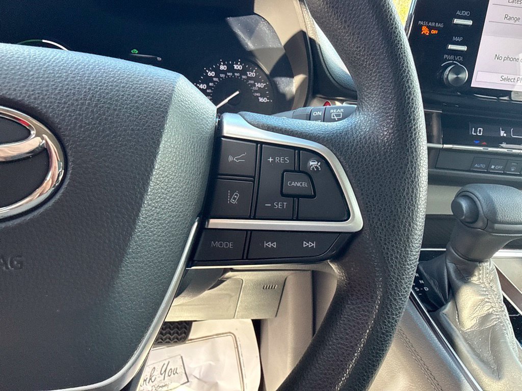 Used 2021 Super White Toyota LE image 12