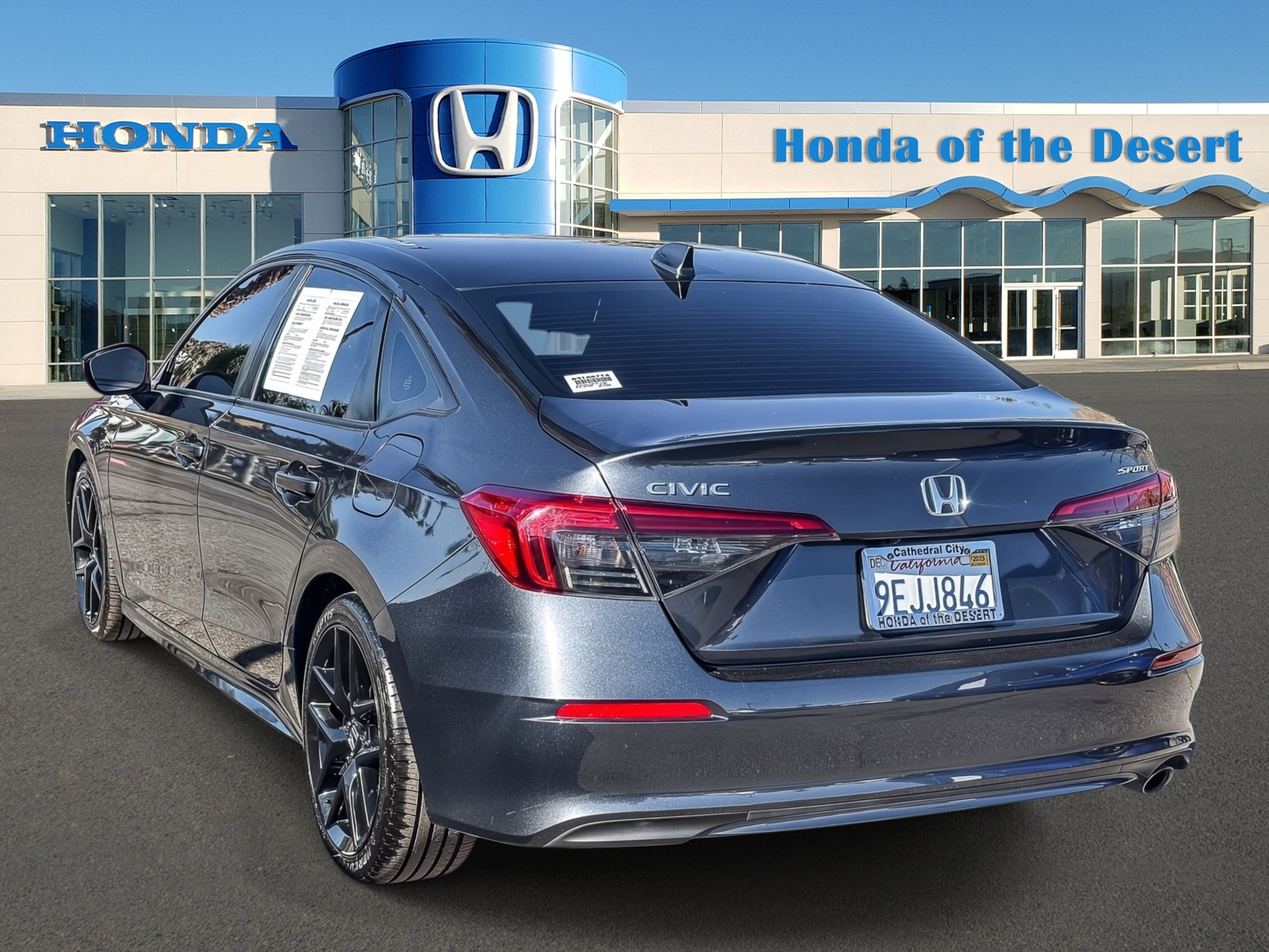 Used 2023 Meteorite Gray Metallic Honda Sport image 4