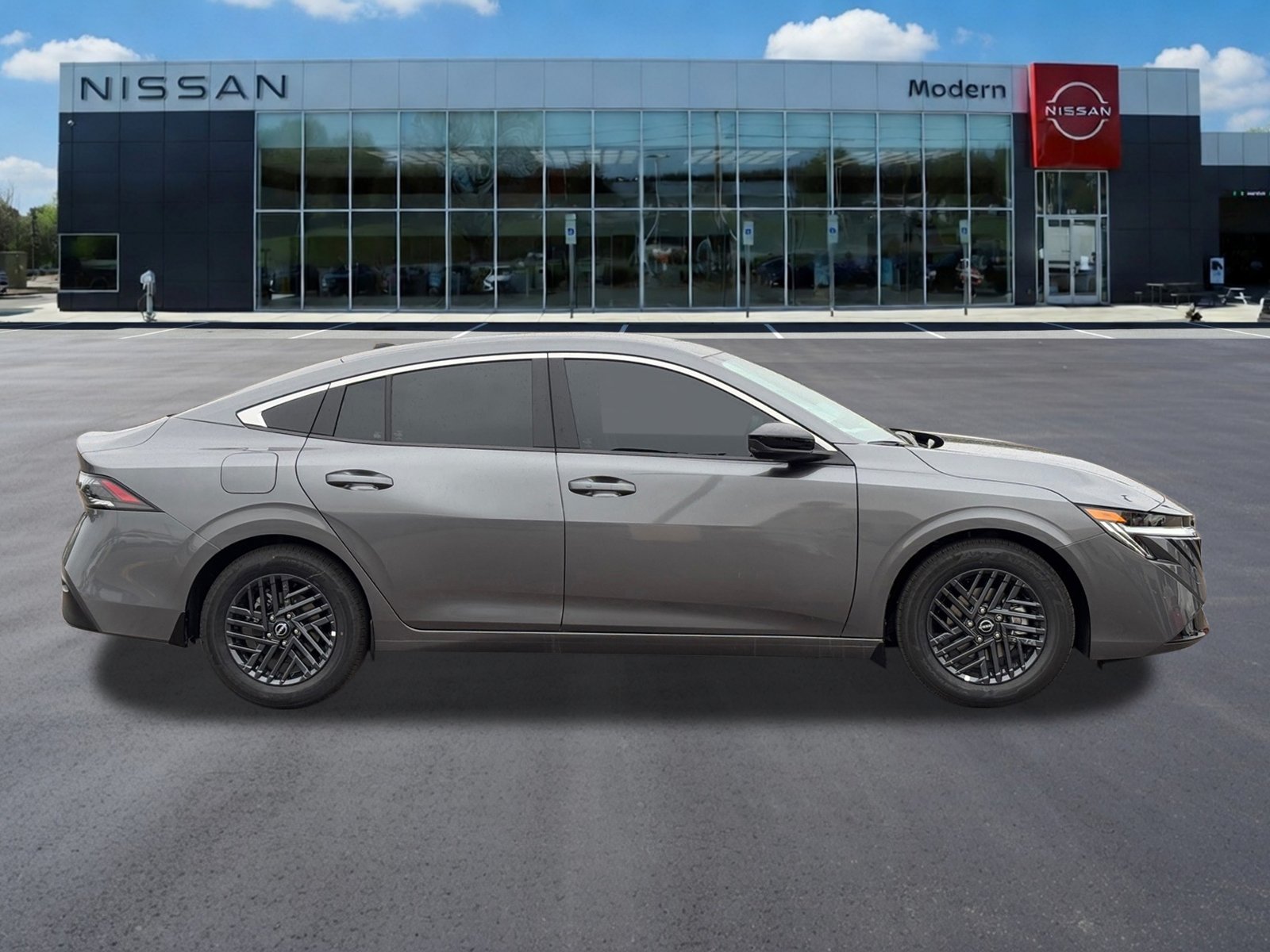 New 2026 Gun Metallic Nissan SV image 6