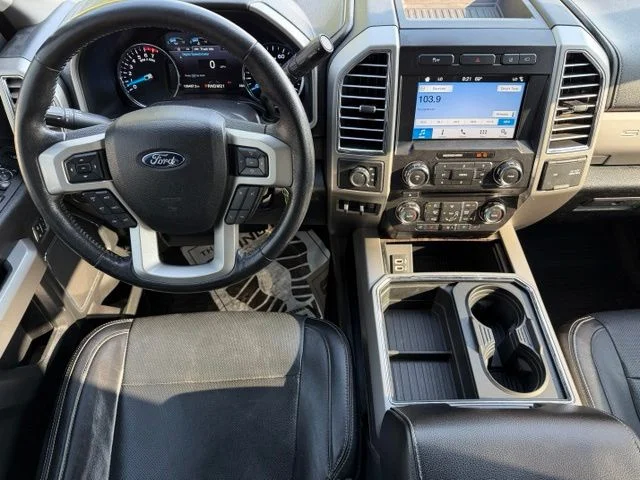 Used 2017 Magnetic Metallic Ford Lariat image 3