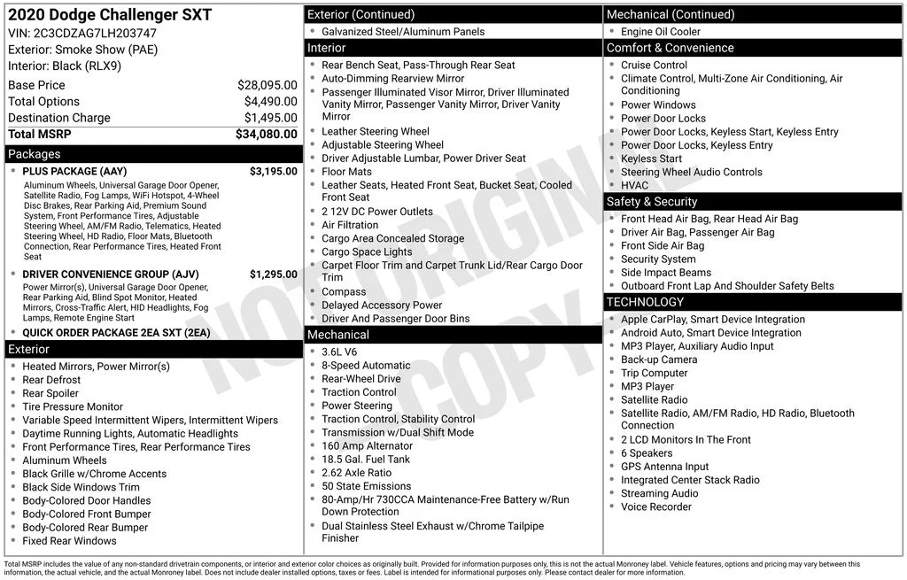 Used 2020 Gray Dodge SXT image 34