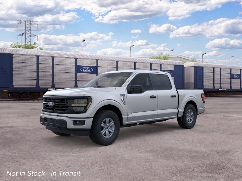 New 2026 Iconic Silver Metallic Ford XLT image 1