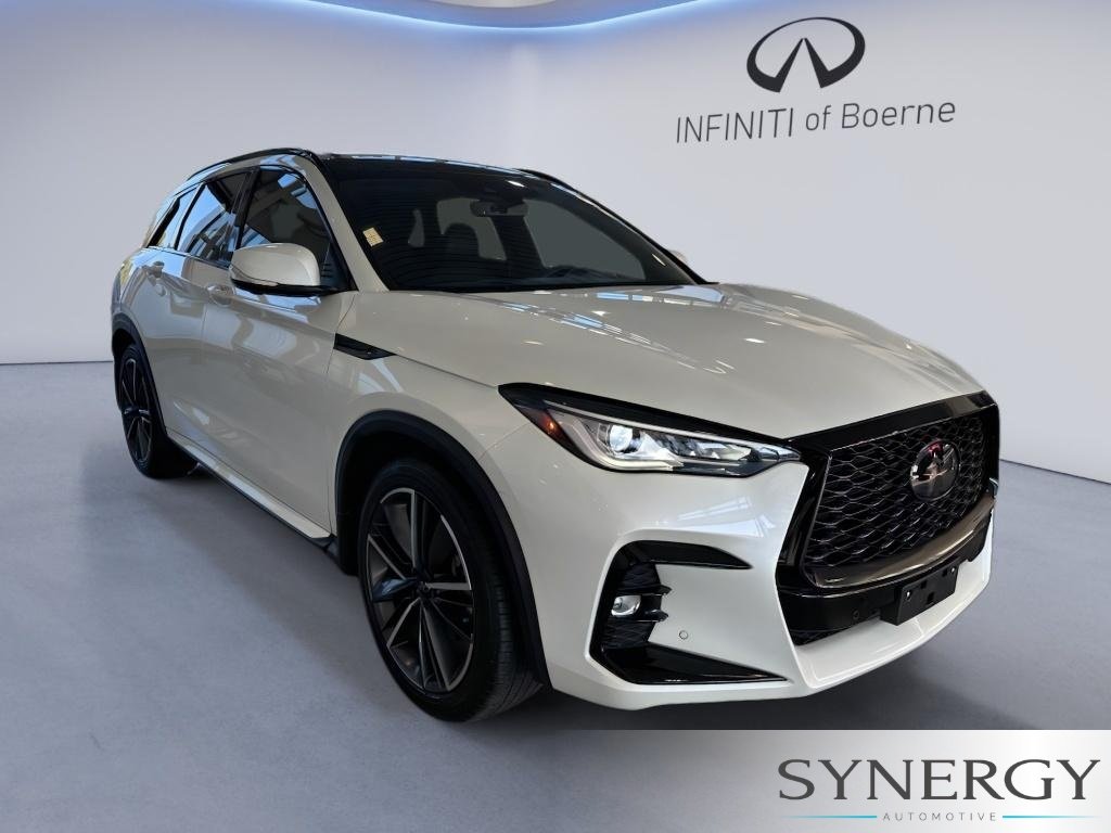 Certified Used 2023 Radiant White INFINITI SPORT image 3
