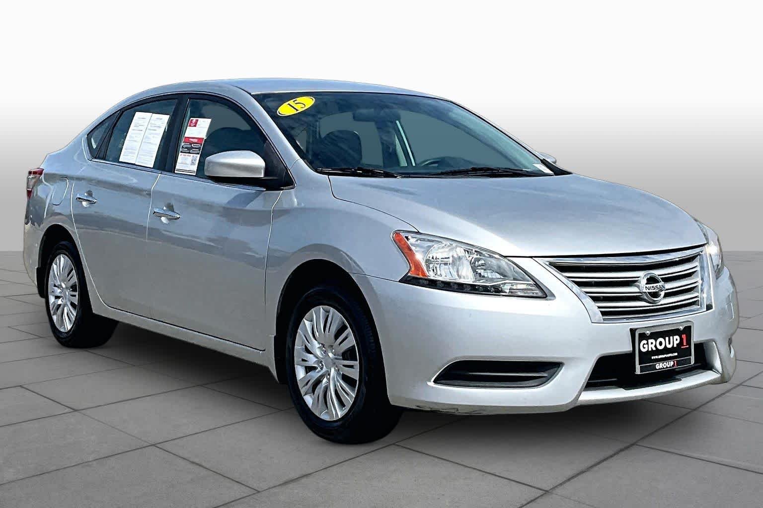 Used 2015 Brilliant Silver Nissan S image 2