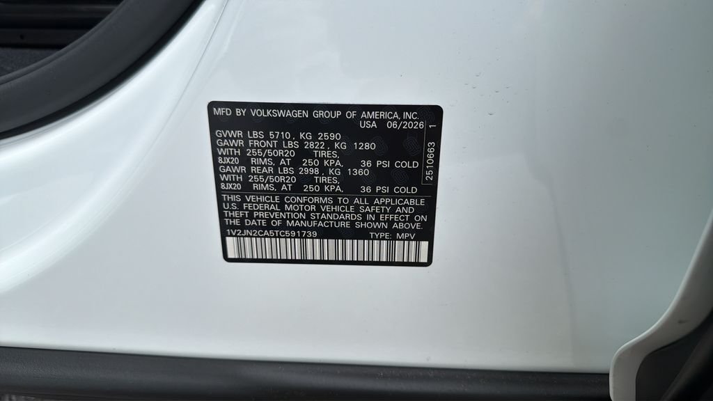 New 2026 Opal White Pearl Volkswagen 2.0T SE w/Technology image 24