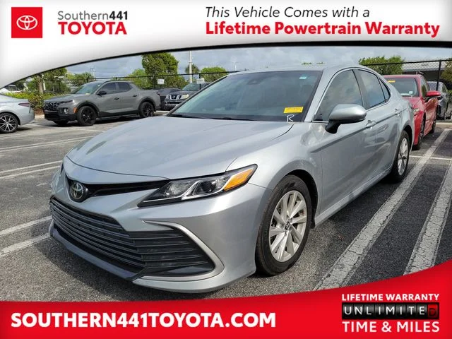 Used 2023 Silver Toyota LE image 1