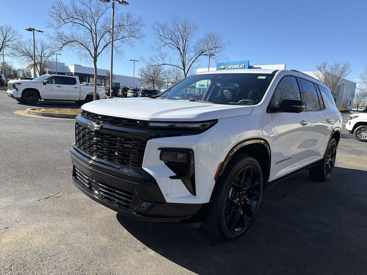 Used 2026 Polar White Tricoat Chevrolet RS image 1