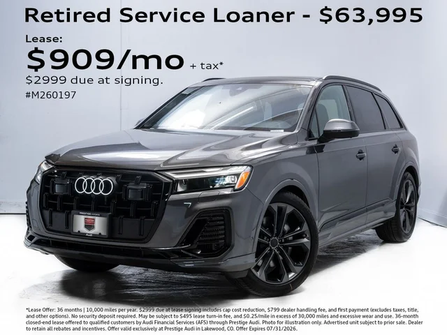 2026 Audi Q7 55 Premium Plus