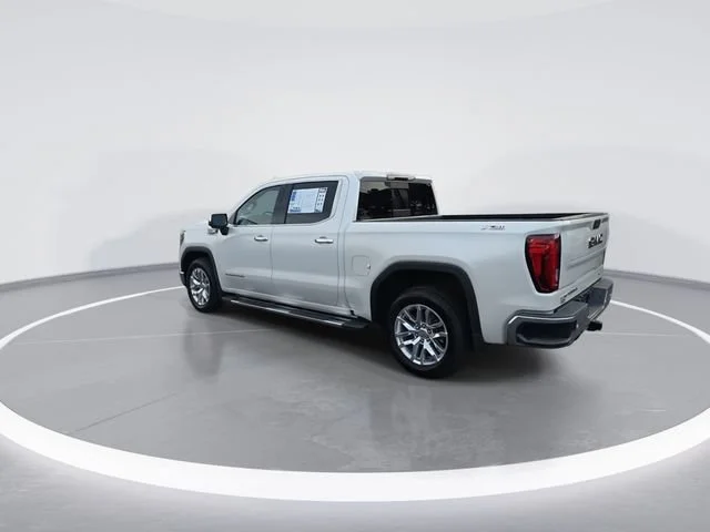 Used 2019 WHITE FROST TRICOAT GMC SLT image 6