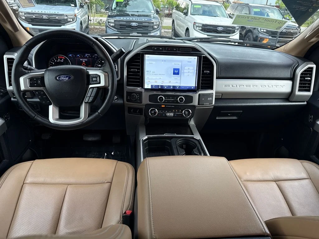 Certified Used 2022 White Ford Lariat image 6