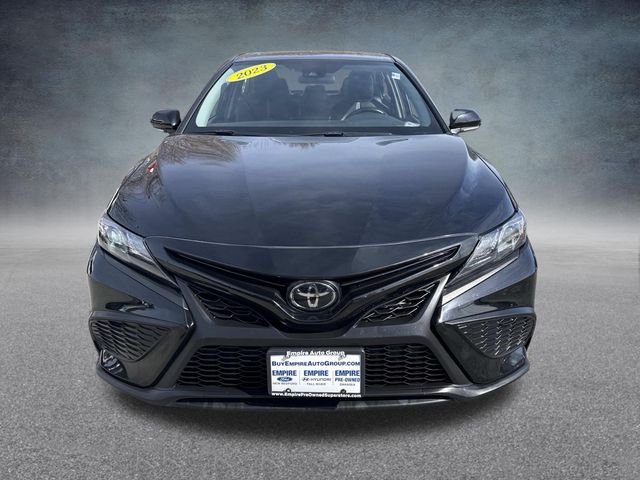Used 2023 Midnight Black Metallic Toyota SE image 11