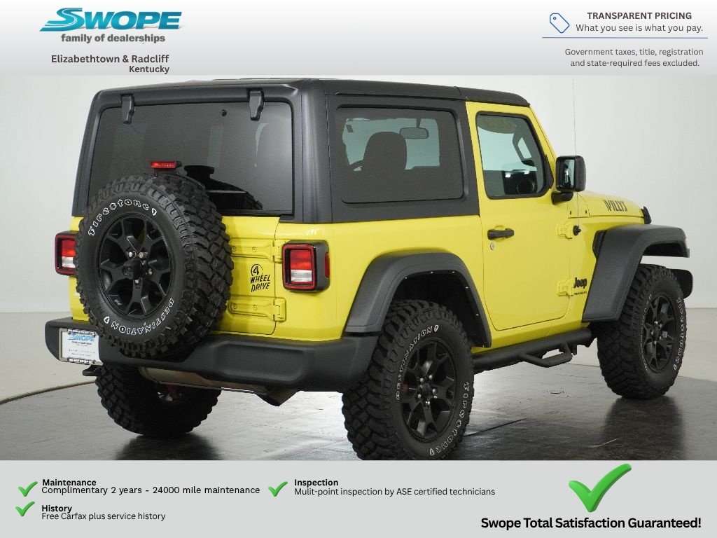 Used 2023 High Velocity Clearcoat Jeep Willys image 3