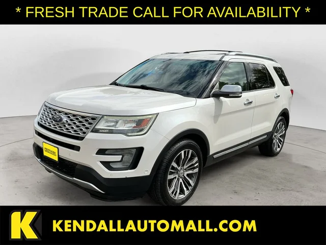 Pre-Owned 2016 Ford Explorer Platinum 4WD 4D Sport Utility