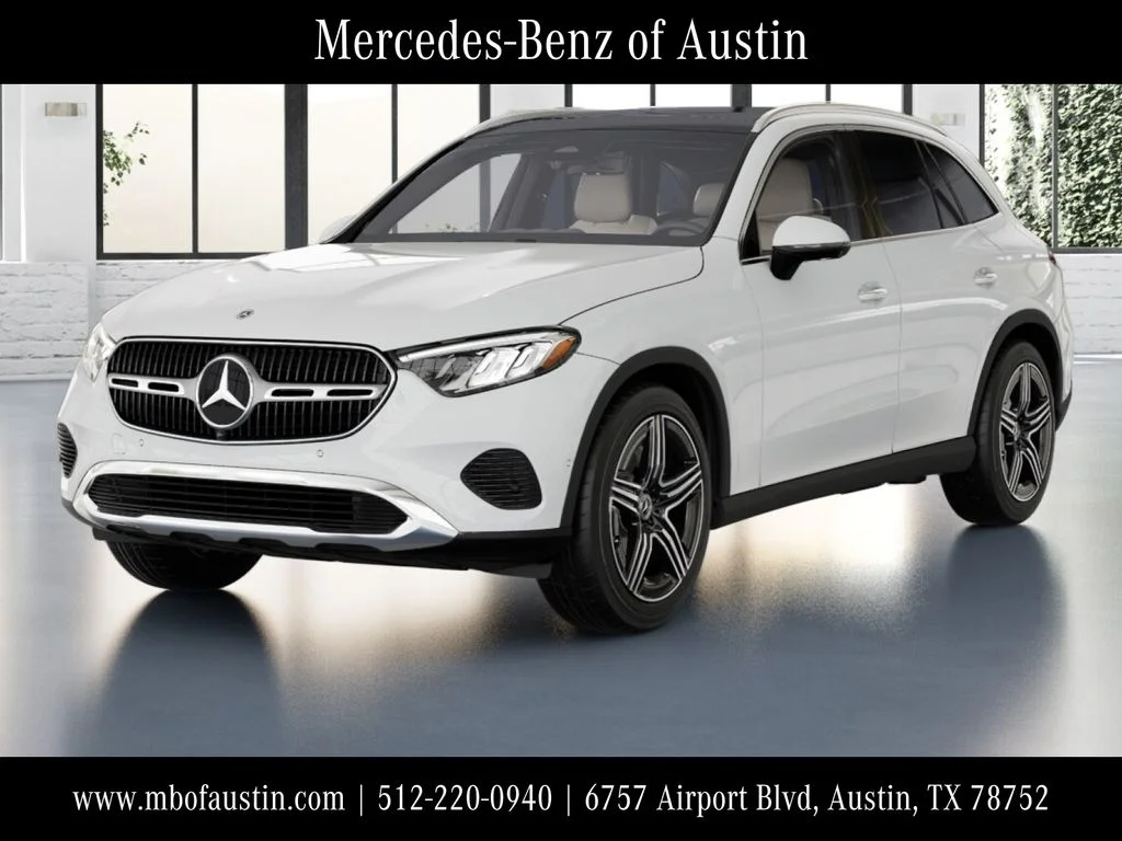 New 2027 White Mercedes-Benz GLC 300 image 1
