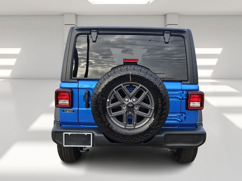 New 2026 Hydro Blue Pearl-Coat Exterior Paint Jeep SPORT S 4 DOOR 4X4 image 4