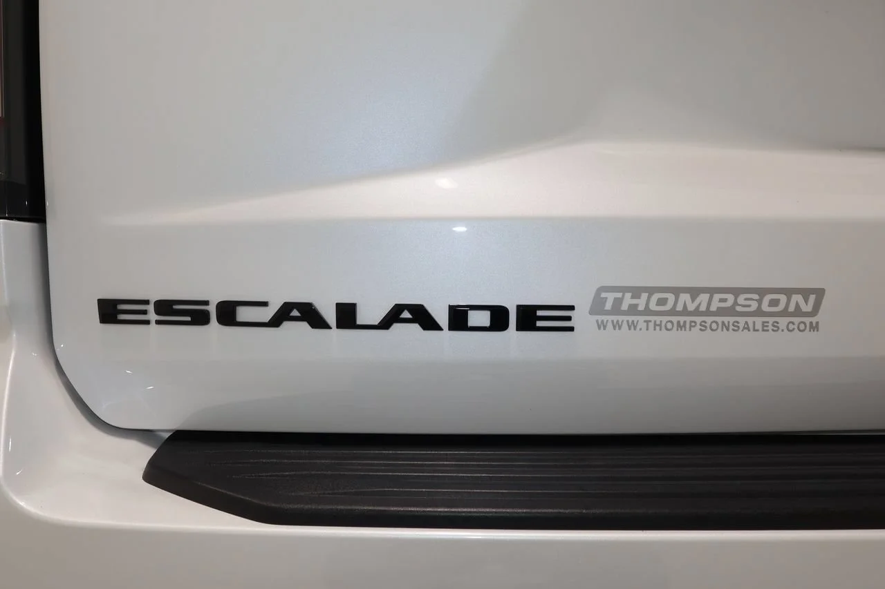 Used 2025 Crystal White Tricoat Cadillac Escalade-V ESV image 37
