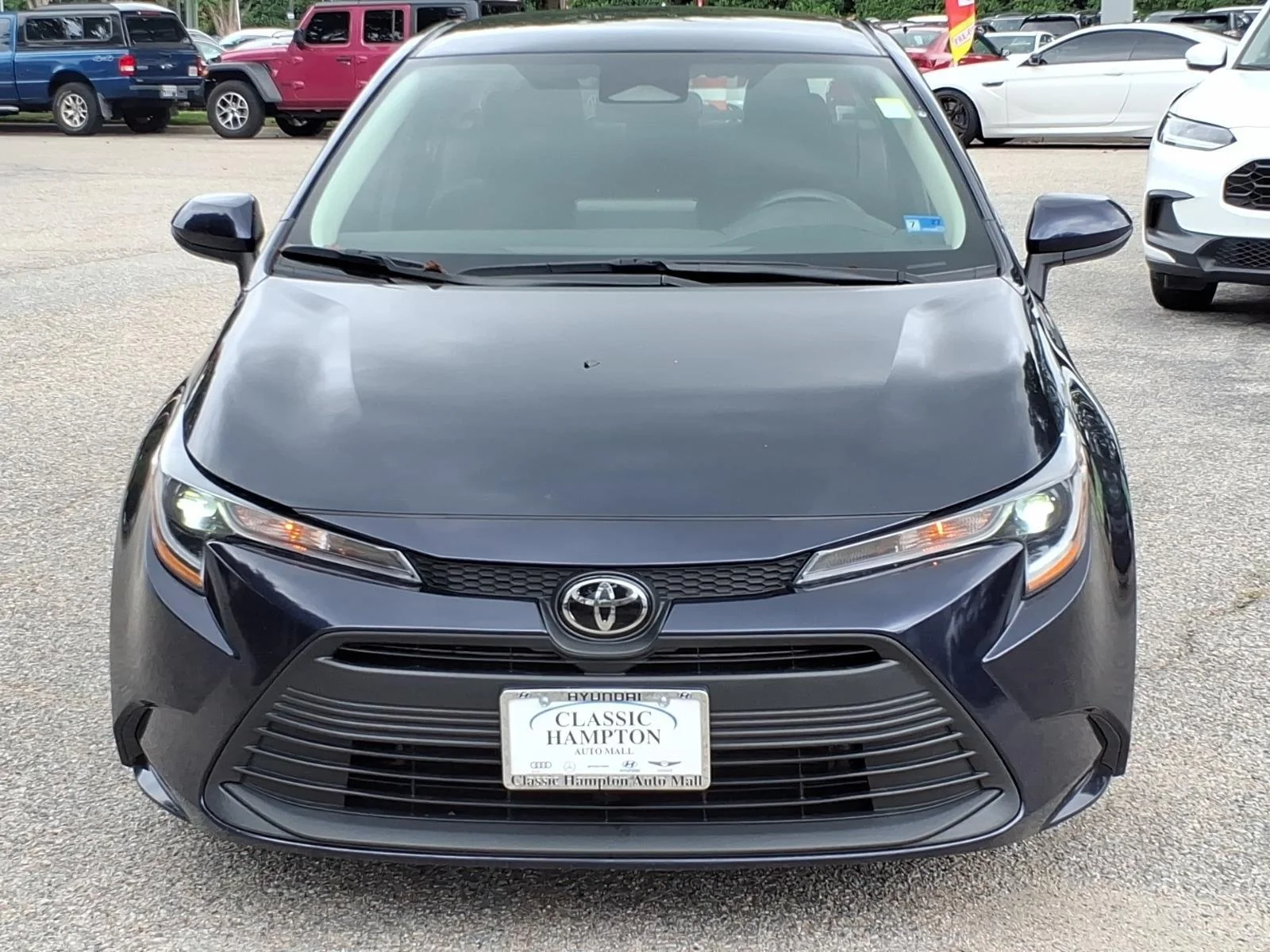 Used 2024 BLUE TOYOTA LE image 2