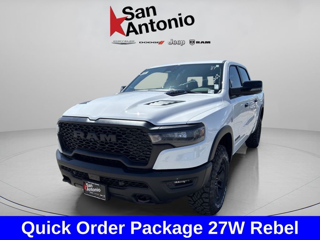 New 2026 Bright White Clear-Coat Exterior Paint RAM Rebel image 4