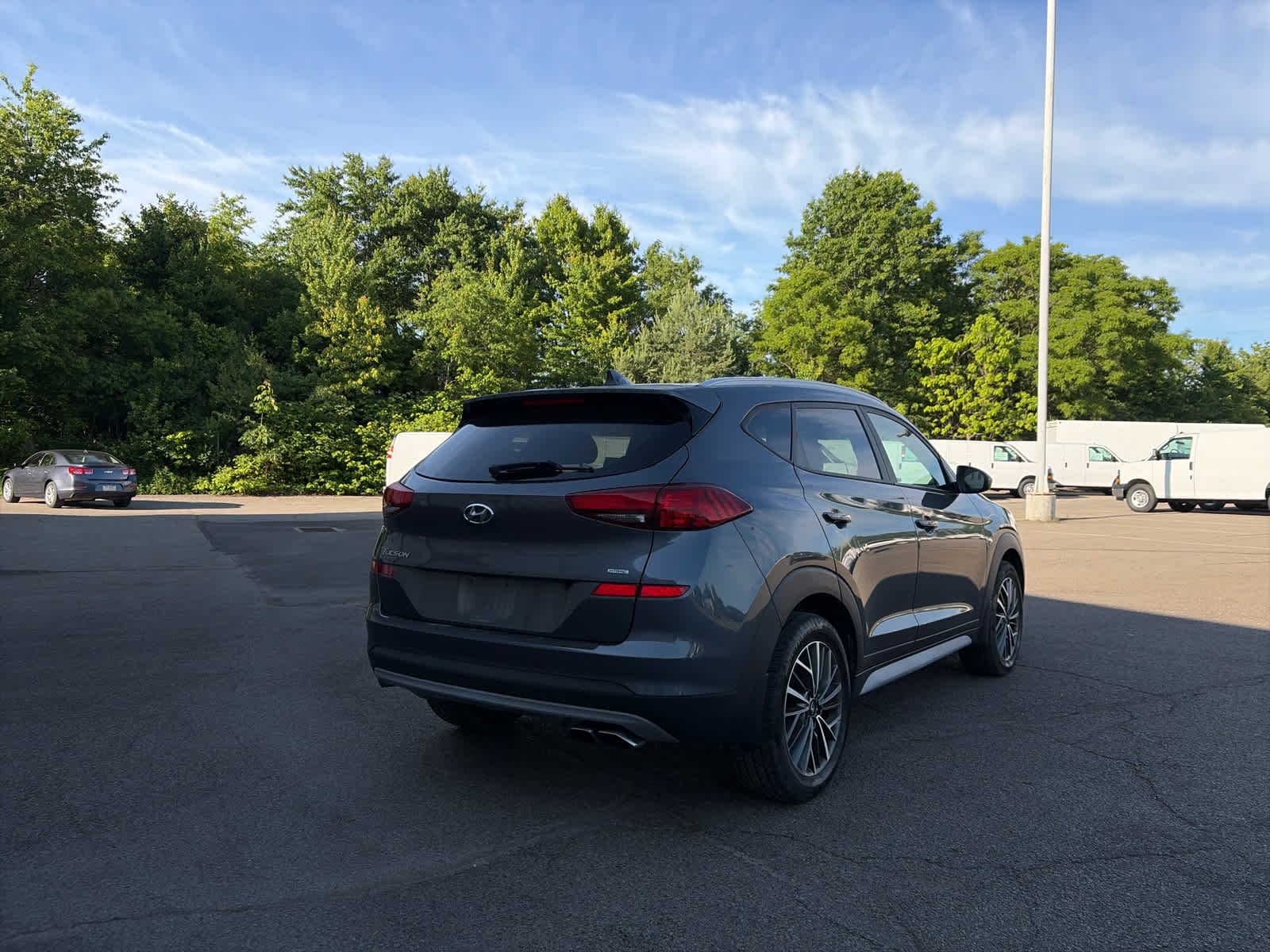 Used 2019 Hyundai Tucson SEL with VIN KM8J3CAL5KU993900 for sale in Zelienople, PA
