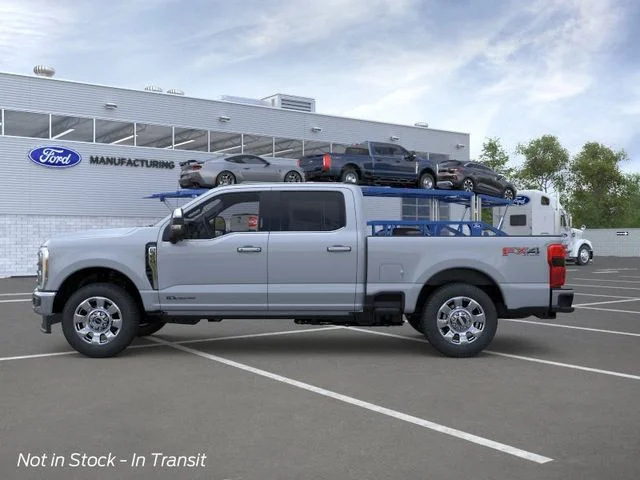 New 2026 Glacier Gray Metallic Tri-Coat Ford F-350® Lariat® image 3